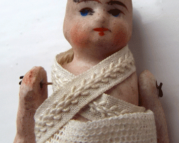 Antique Japanese Bisque Doll @ £18.00