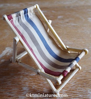 Vintage Plastic Deckchair @ £5.00