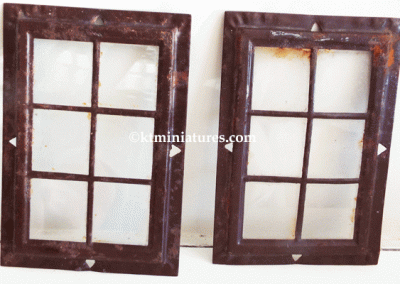 G&J Lines Six Pane Metal Window With Glass @ £21.00 each SOLD OUT