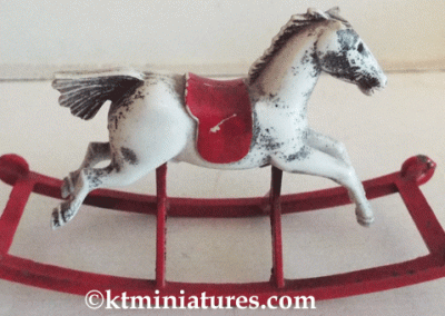 C1960s Tri-ang Rocking Horse With Red Rockers @ £8.50