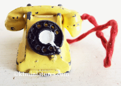 Vintage Barrett & Son Yellow Metal Phone @ £11.50
