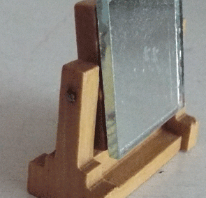 Vintage Dol-Toi Freestanding Small Swivel Mirror @ £6.50