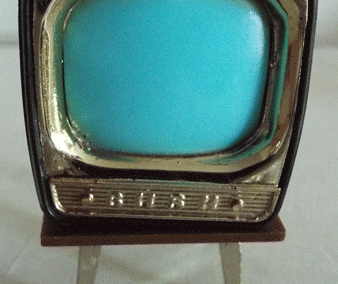 Vintage Tri-ang Jennys Home “Bush” Television & Table @ £10.50