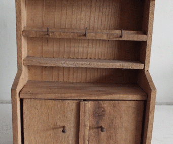 Antique German Wooden Kitchen Dresser @ £18.00