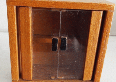 Vintage Dol-Toi Display Cupboard With Clear Doors @ £13.50SOLD