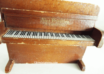 Vintage Miniature Piano By Alan Priestley Birmingham @ £14.50