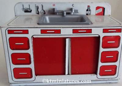 c1950s Brimtoy Tin Kitchen Sink @ £14.50