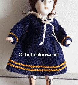 Antique Bisque Doll With Replacement Susan Dumper Limbs & Knitted Clothing @ £32.00