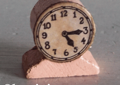 Tiny Vintage Dol-Toi Pink Alarm Clock @ £5.00SOLD