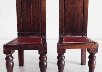 Pair Of c1920s/30s Elgin-Tri-ang Dining Chairs @ £29.50