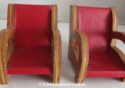 Pair Of Vintage Kensalcraft Armchairs @ £9.50