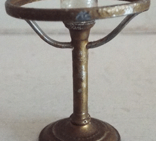 c1930s German Metal Lampstand With Original Bulb @ £35.00
